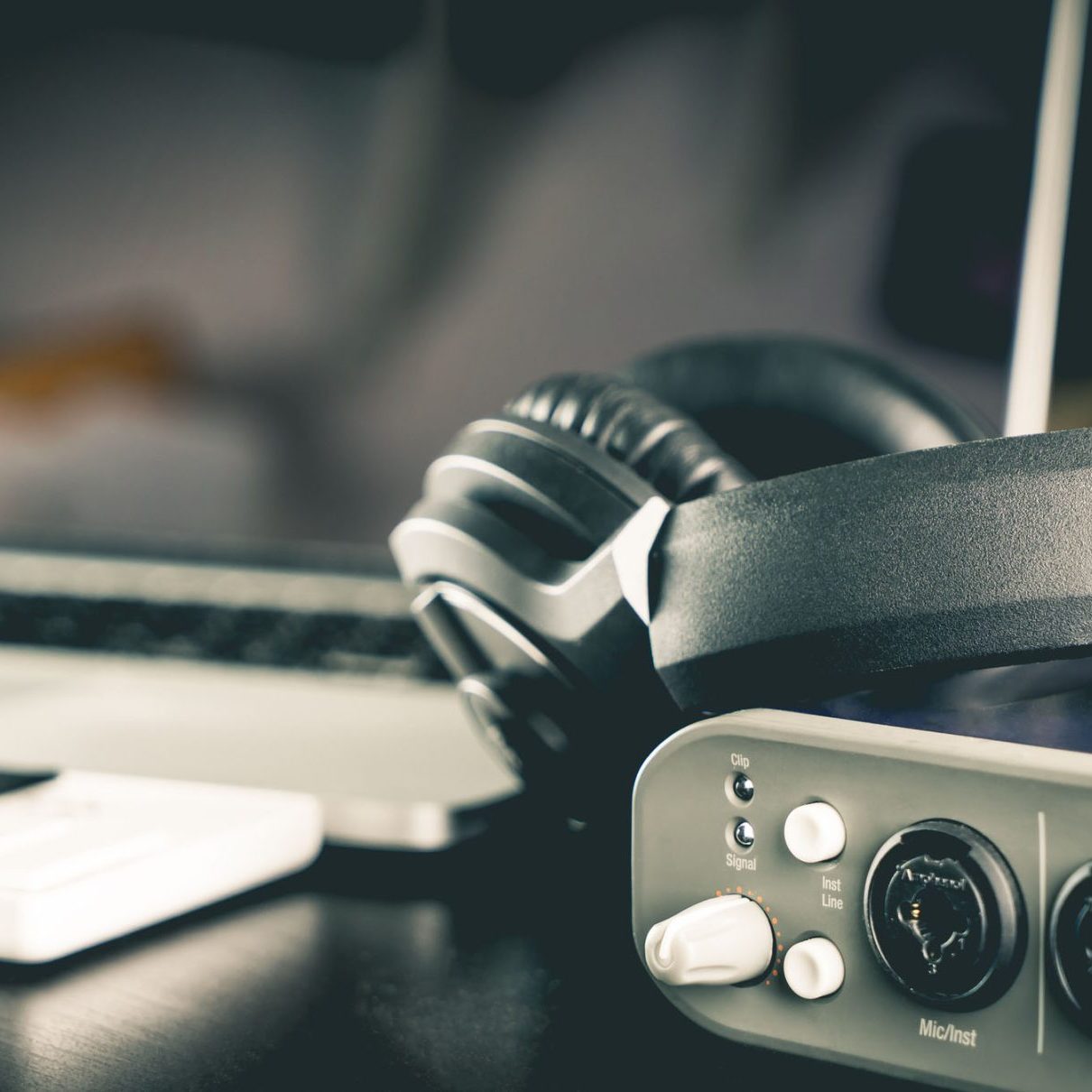 Home Music Studio portable set up
